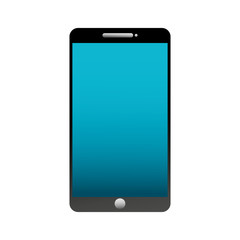 smartphone technology line icon vector illustration design