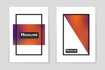 Abstract vector layout background set. For art template design, list, page, mockup brochure theme style, banner, idea, cover, booklet, print, flyer, book, blank, card, ad, sign, sheet,, a4.