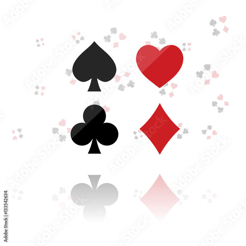 Herz Pik Karo Kreuz Malvorlage Coloring And Malvorlagan