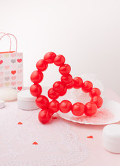 preparing for Valentine's day