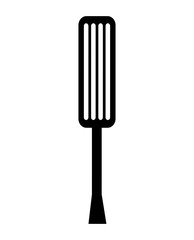 screwdriver tool repair service icon vector illustration design