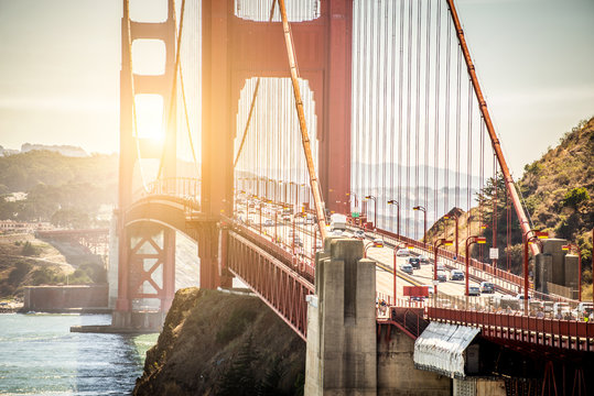 Открытие золотого моста в сан франциско фото Sunset San Francisco Street Изображения: просматривайте стоковые фотографии, век