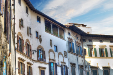 Fototapeta na wymiar historic building in Florence