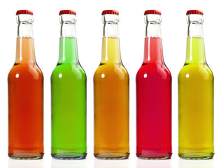 Limonade in Flaschen