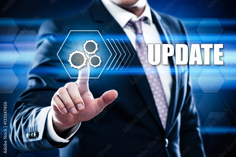 Poster business, technology, internet concept on hexagons and transparent honeycomb background. businessman