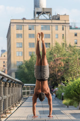 Yoga in the park