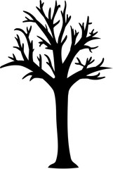 Tree silhouette