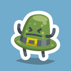 Emoticon Icon Angry Hat