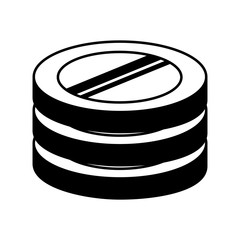 game coins with wings vector illustration design