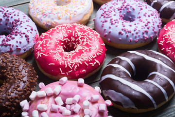 Photo of assorted donuts