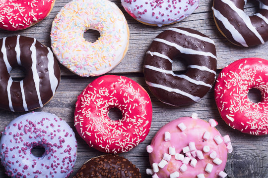 Photo of assorted donuts