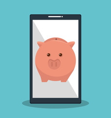 mobile payments concept icon vector illustration design