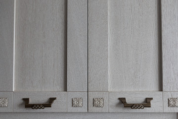 wooden cabinet doors in the kitchen