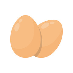Eggs Flat Icon