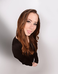 Fototapeta premium Portrait of Beautiful Woman