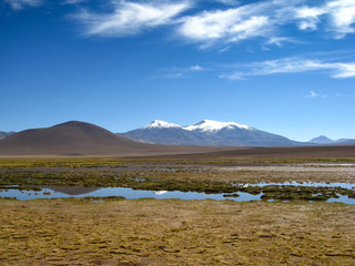 Andes mountain view