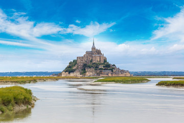 Fototapeta premium Mont Saint Michele, France