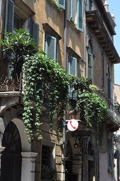 Balkon in Italien