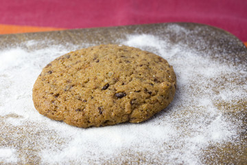 Homemade chocolate cookies
