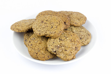 Homemade chocolate cookies