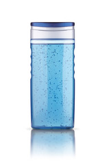 Shampoo bottle isolated on white background