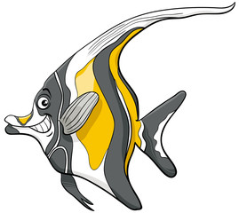 moorish idol fish character