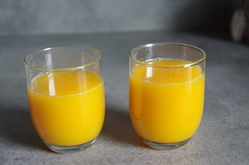 jus d'orange frais
