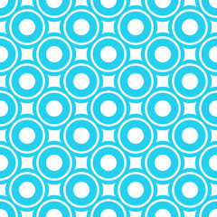Fototapeta premium blue abstract seamless pattern