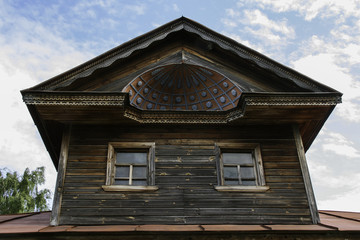 old Russian wooden architecture
