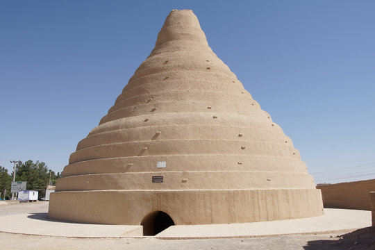 Traditionelles Eishaus, Abarkuh, Iran, Asien