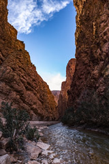 Fototapeta na wymiar Dades Canyon Marokko