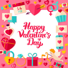 Valentines Day Paper Concept