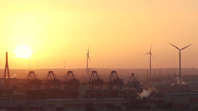 Abendsonne im Hafen
