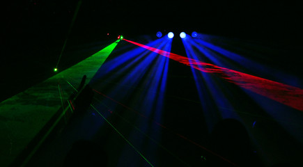 laser in disco