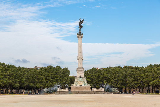 Monument aux Girondins in Bordeaux