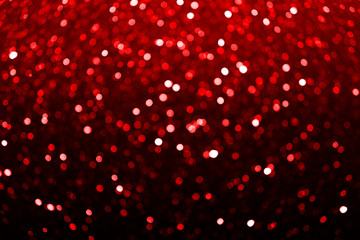 Gradient red-black bokeh abstract background