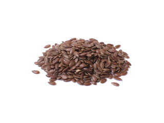  grain flax on a white background