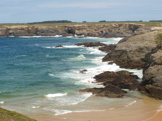 Plage sur Belle Ile