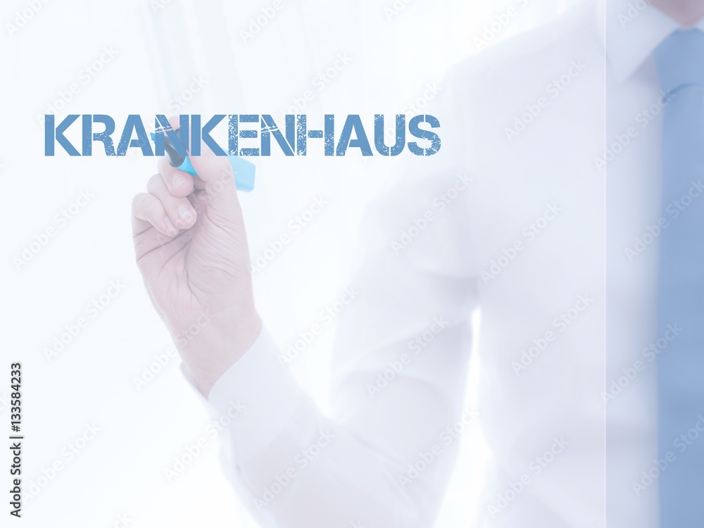 Poster krankenhaus