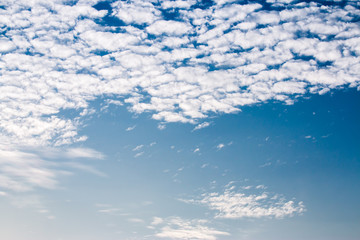 Fototapeta premium colorful dramatic sky with cloud at sunset