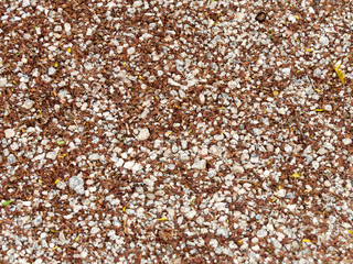 Little stones on the ground