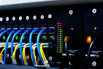 Network switch and ethernet cables