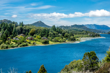 Fototapeta na wymiar The Lake Nahuel Huapi