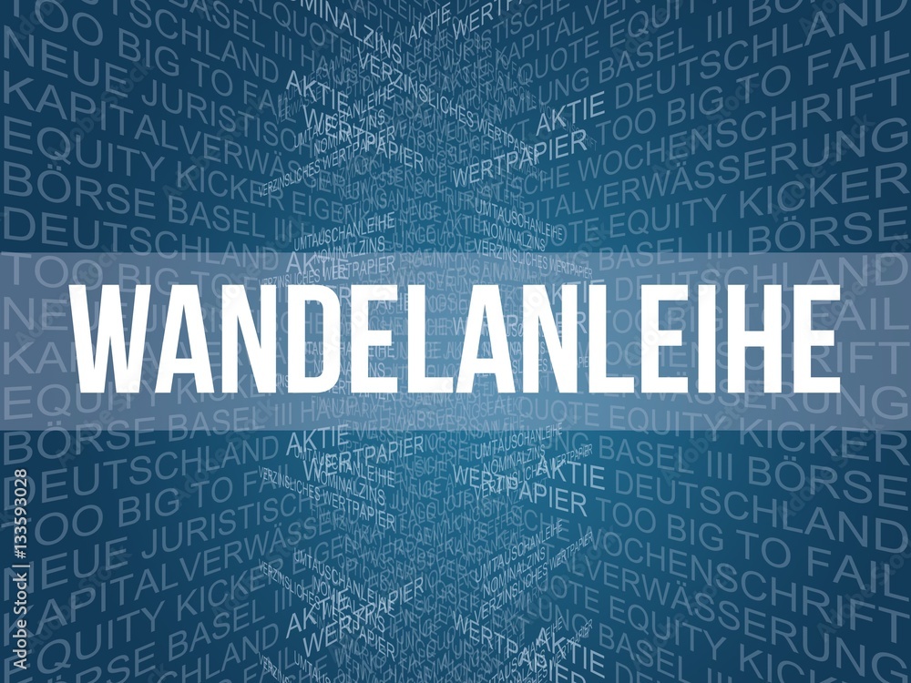 Poster wandelanleihe