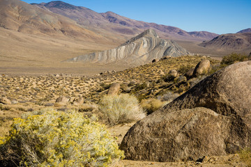 Striped Butte in Death Valley, CA