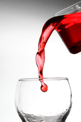 Glass of water / Carbonated water is water into which carbon dioxide gas under pressure has been...