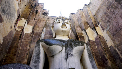 Historical Park Wat Sri chum temple bhudda architecture