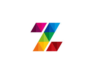 Initial Letter Z Creative Logo Design Element