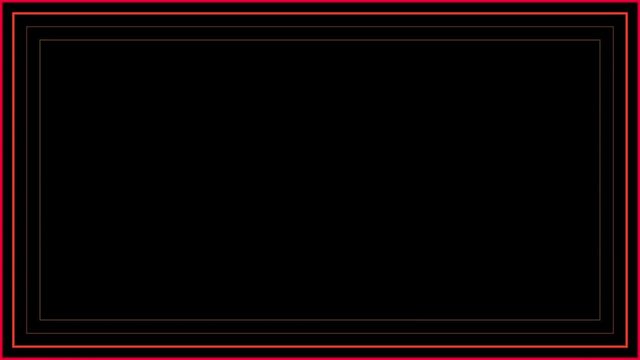 16beat-128bpm outer frame_red loop 60P