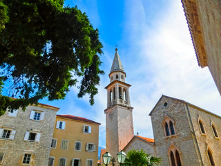 Fototapeta premium View on Budva old town